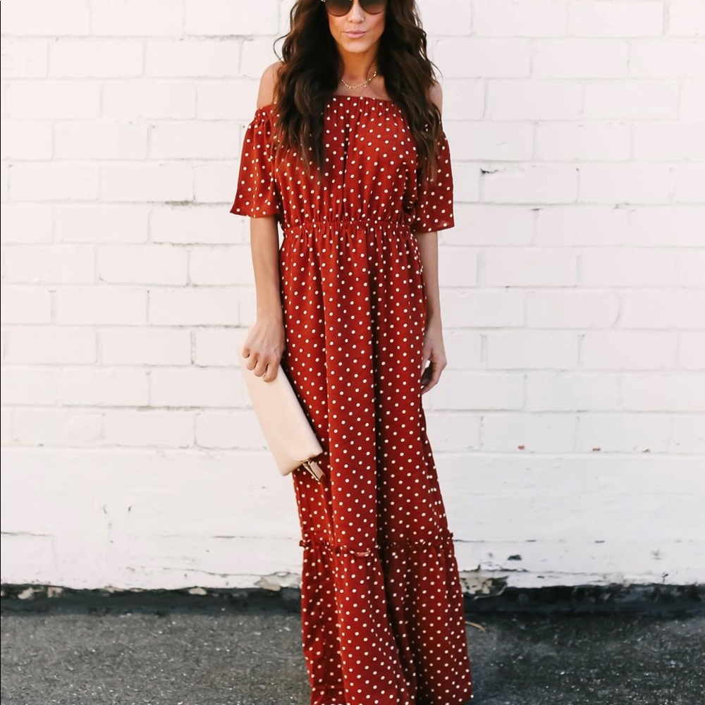 Rosalyn Off The Shoulder Maxi